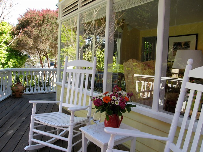 Rockers on the porch